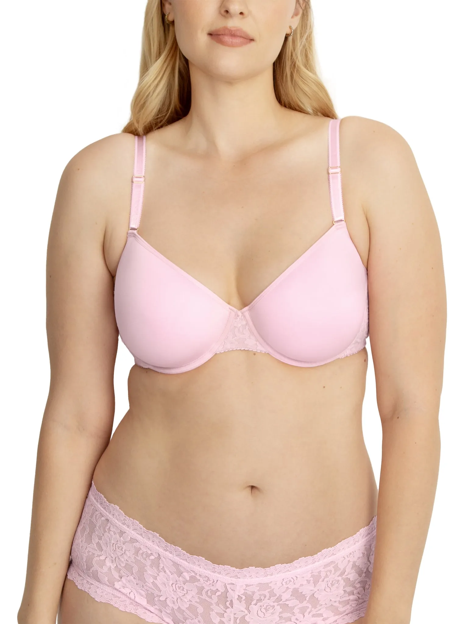Signature Lace® T-Shirt Bra Bliss Pink