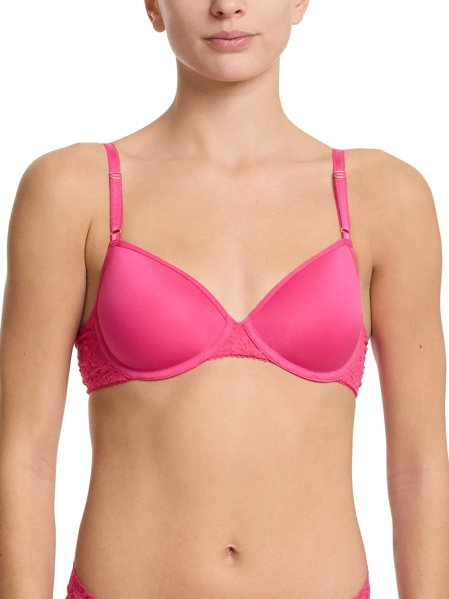 Signature Lace® T-Shirt Bra Un-Beet-Able Pink