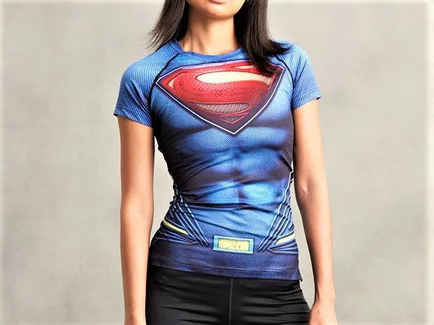 SUPERMAN Women's Gym T-Shirt
