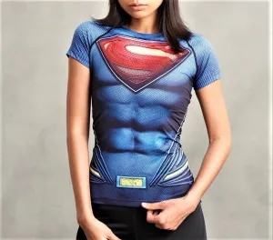 SUPERMAN Women's Gym T-Shirt