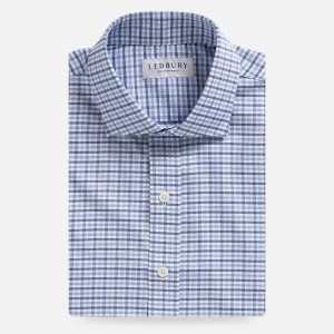 The Blue Journey Flex Performance Tattersall Custom Shirt