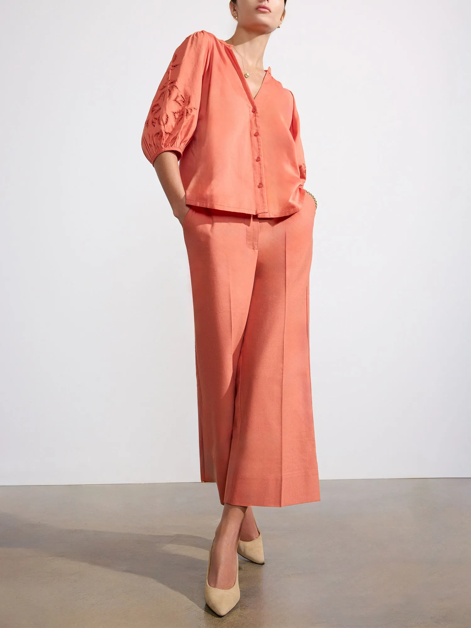 The Lena Cropped Pant