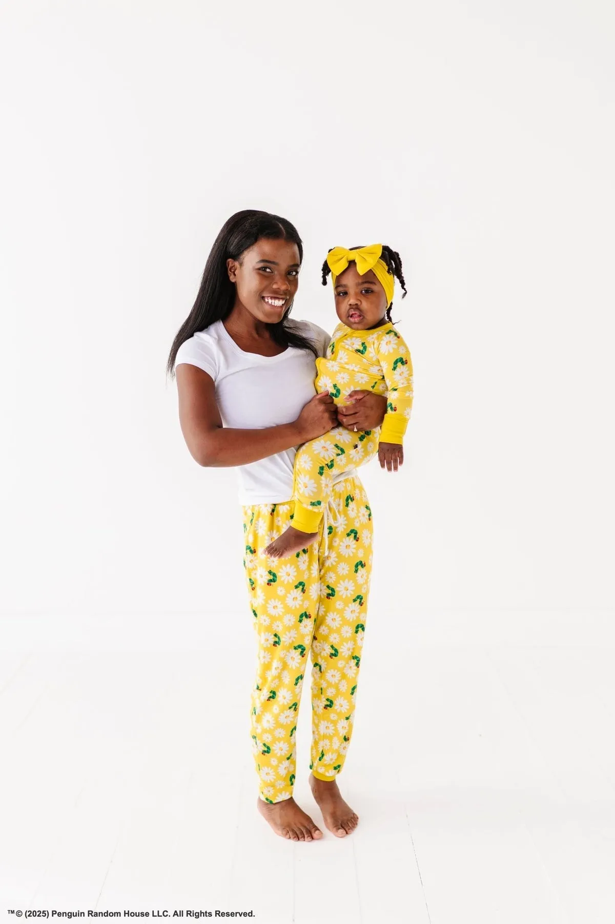The Sleepy Sloth The World of Eric Carle™ Spring Daisy Print Women's Sleepy Pants Pajama Bottoms