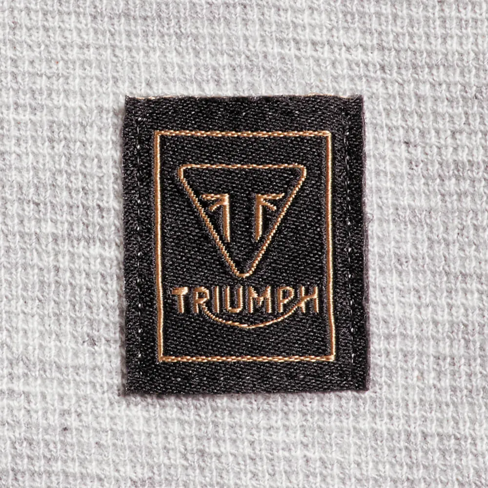 Triumph Bettmann Long Sleeve Waffle T-Shirt Grey Marl / Black