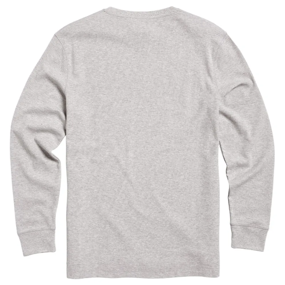 Triumph Bettmann Long Sleeve Waffle T-Shirt Grey Marl / Black