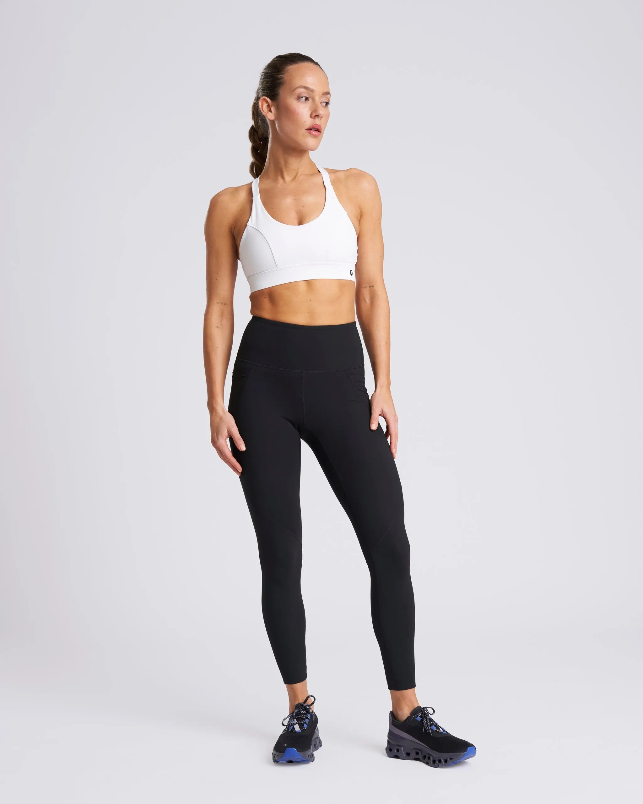 Ultimate Medium Impact Sports Bra White