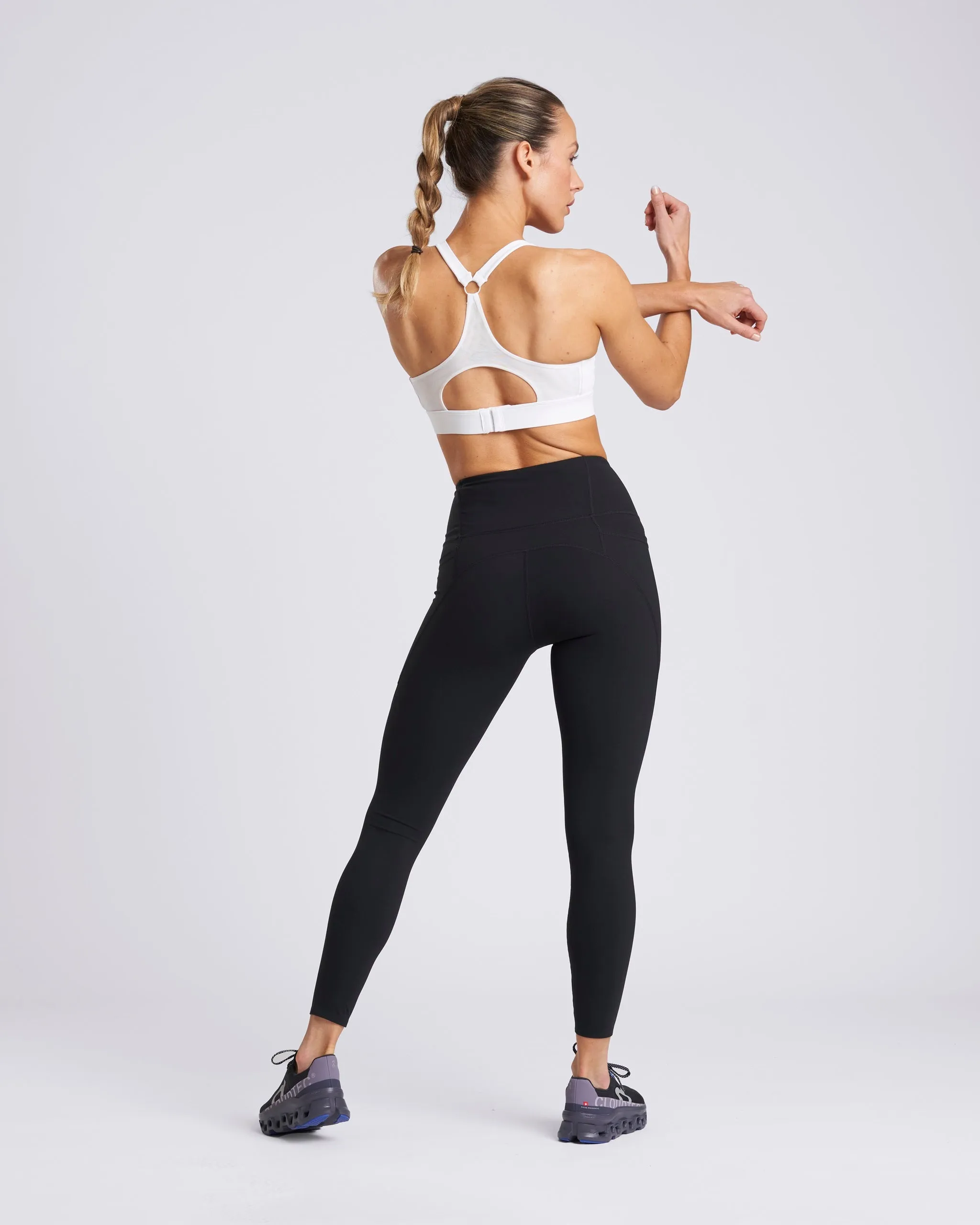 Ultimate Medium Impact Sports Bra White