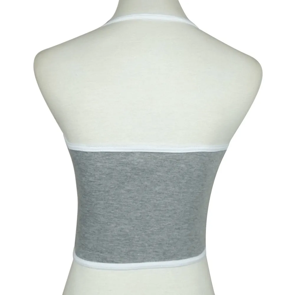 VenusFox Sexy Crop Tops For Women Halter Fitness Skinny T-Shirt