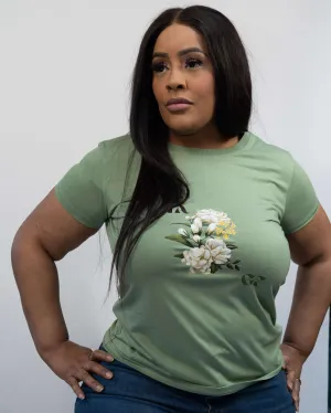 Vintage Gardenia – Women’s Fit Bamboo Tee