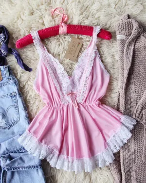 Vintage Sweetheart Lace Cami