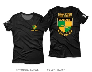 Wabash Battalion, Rose Hulman & USI Army ROTC Core Women's SS Performance Tee - bukUcb