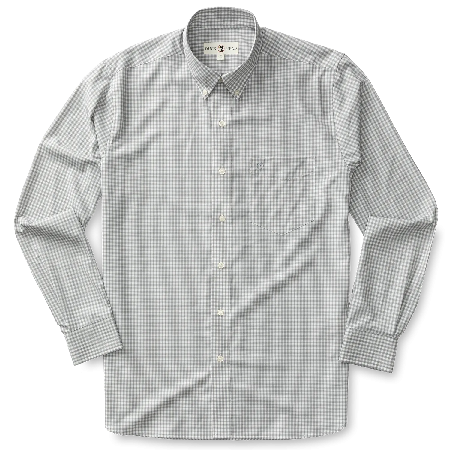 Walton Gingham Performance Poplin Sport Shirt - Ultimate Grey