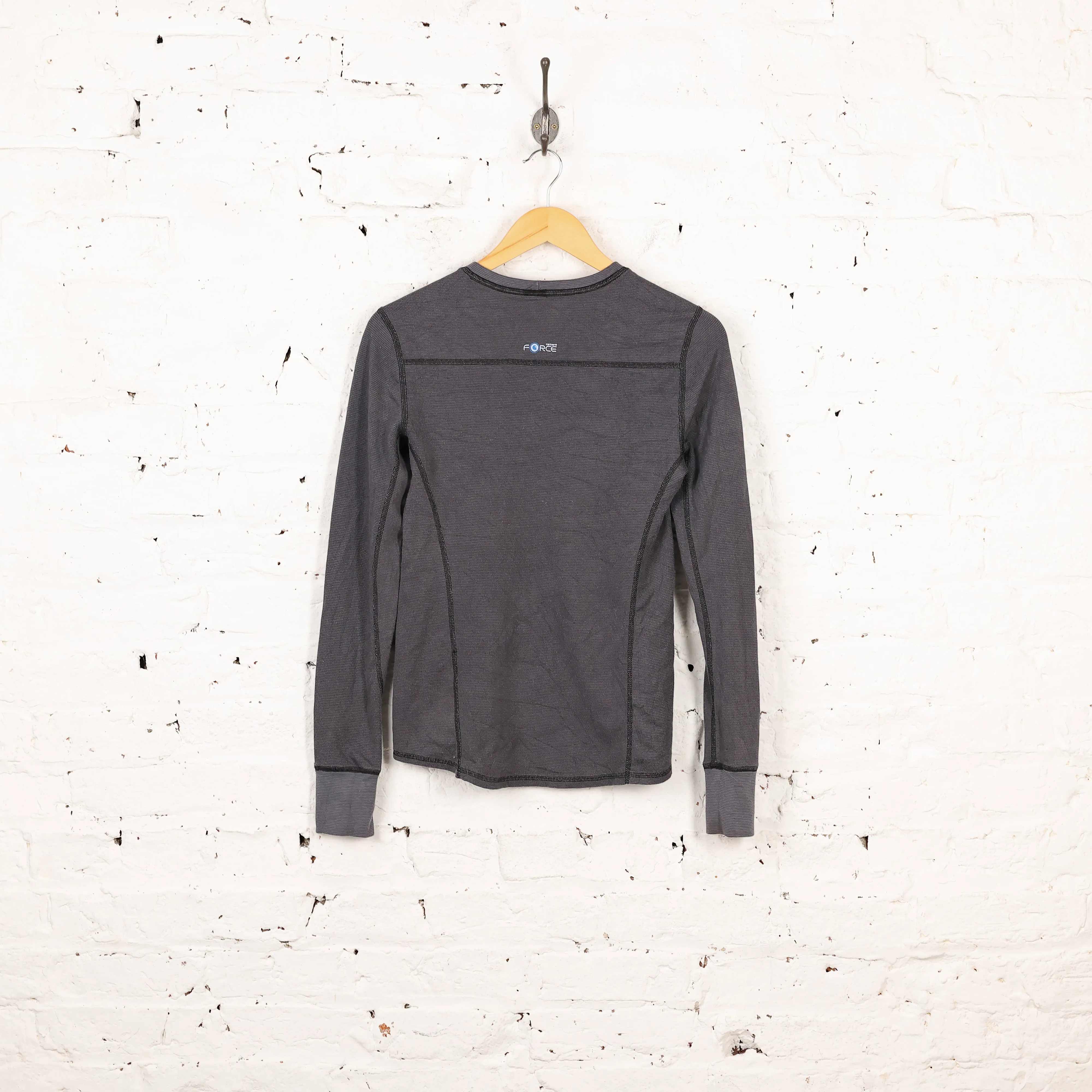 Womens Carhartt Long Sleeve T Shirt - Grey - Women's S
