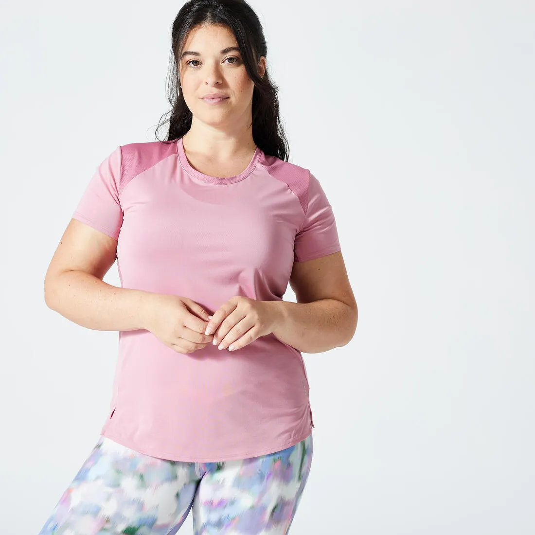 Women's Fitted Fitness Cardio T-Shirt