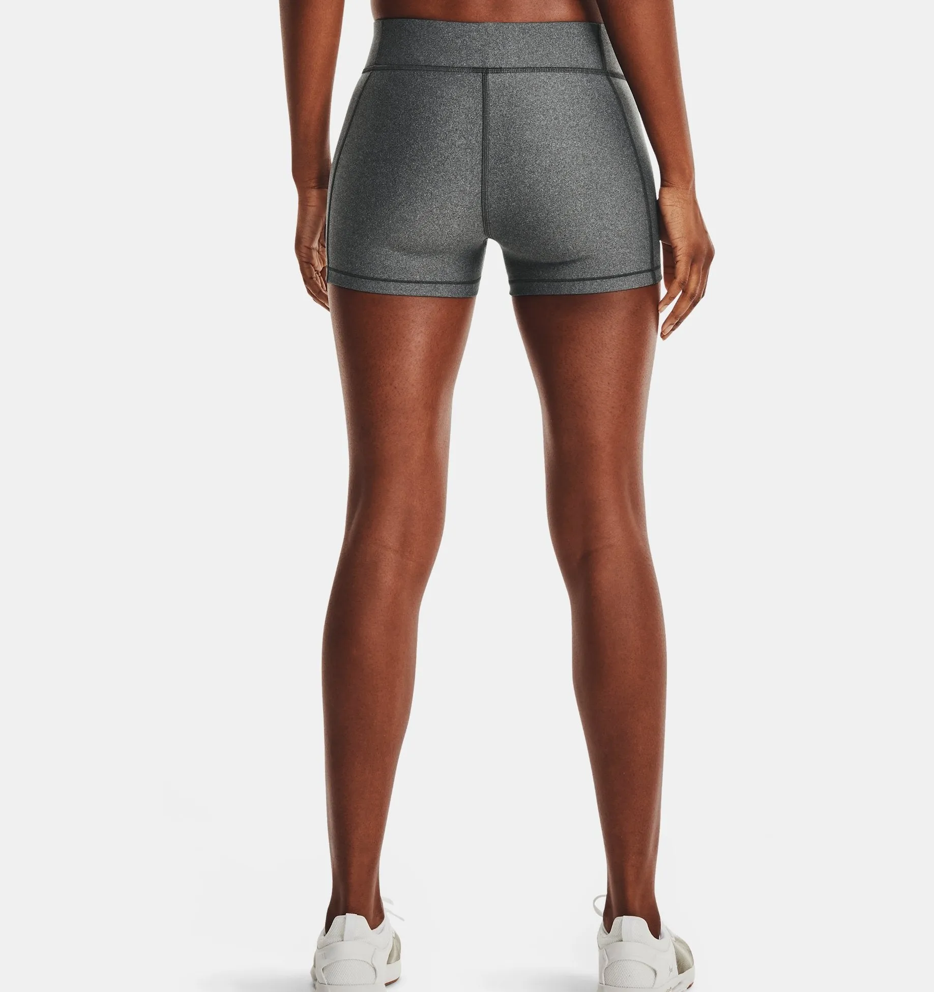 Women's Heatgear Mid-Rise Shorty Spandex Shorts
