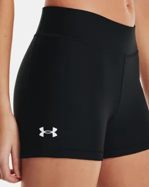 Women's Heatgear Mid-Rise Shorty Spandex Shorts
