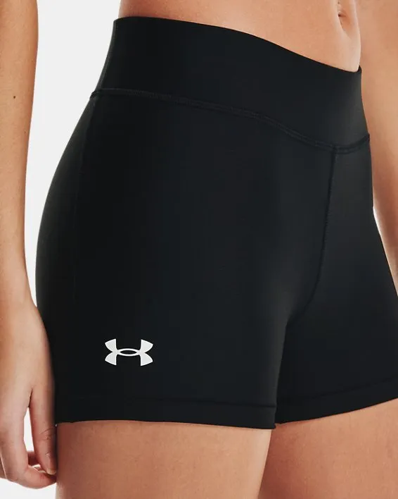 Women's Heatgear Mid-Rise Shorty Spandex Shorts