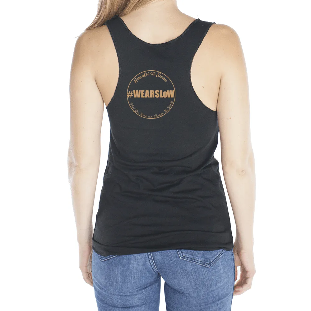 Women's HS Bamboo Cotton Tank (Black)