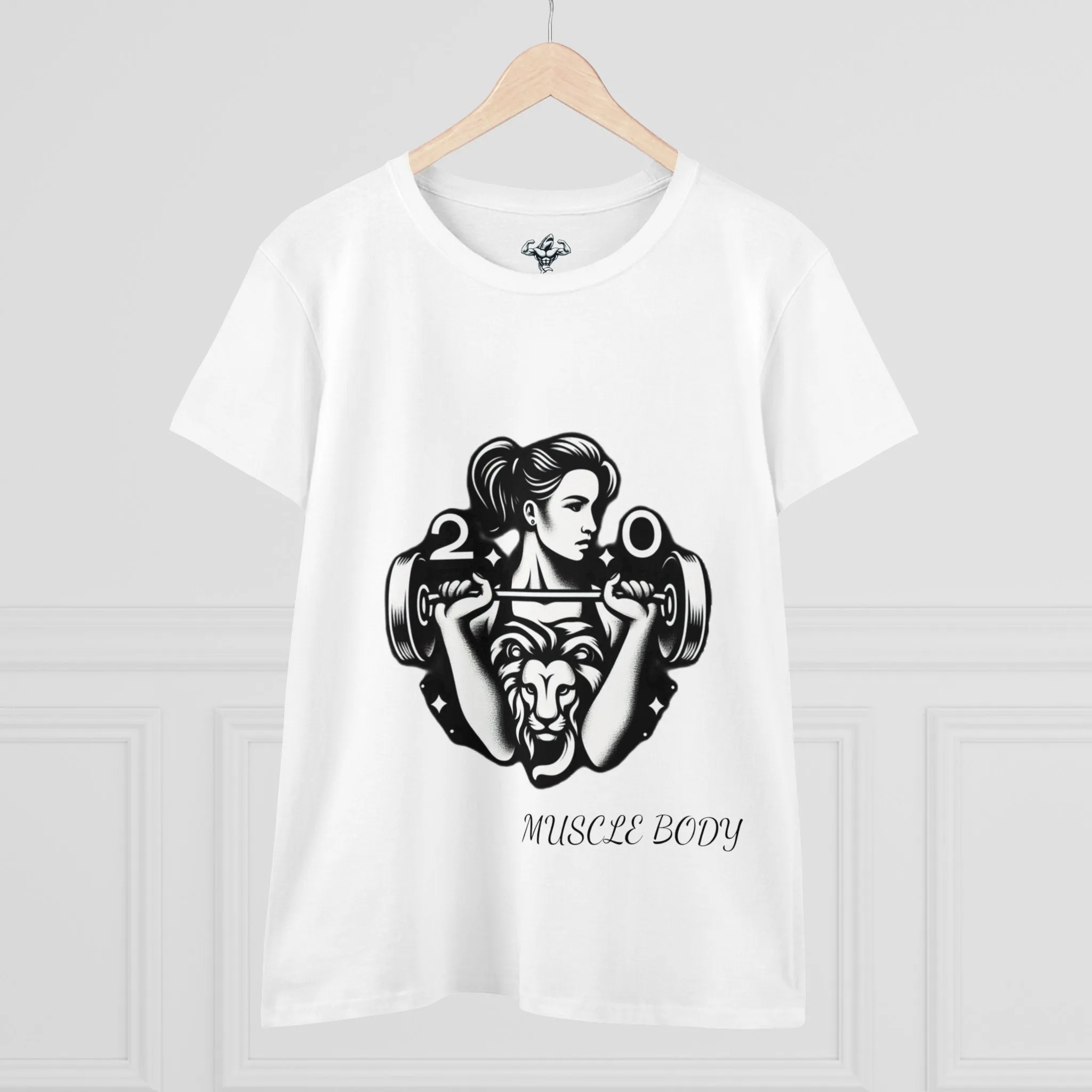 Women's Leo Midweight Cotton Tee