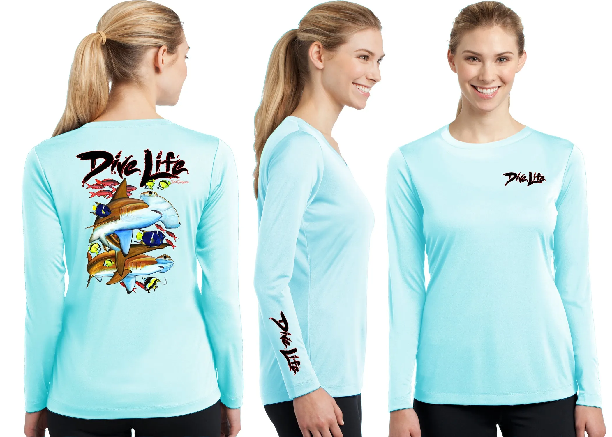 Women’s Performance Dive Life Hammer Time Long Sleeve