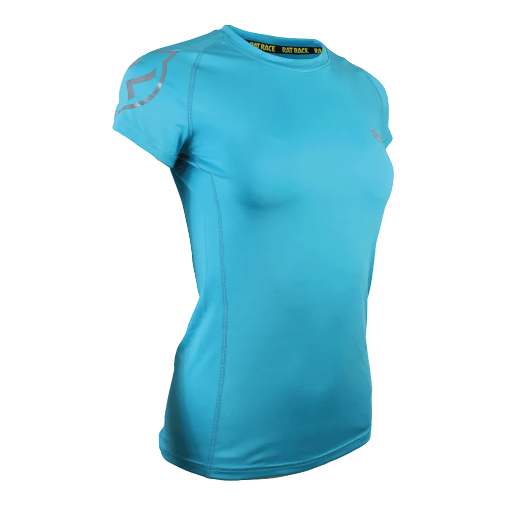 Women's Running T-Shirt - Aqua