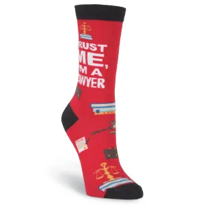 Women's Trust ME I'm A Lawyer Socks - Item #S1000