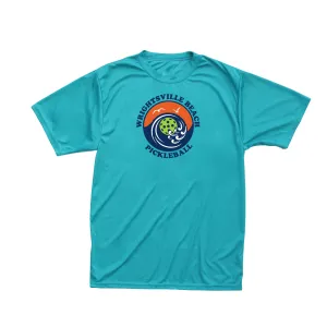 Wrightsville Beach Pickleball Men's Performance T-Shirt - Front Logo