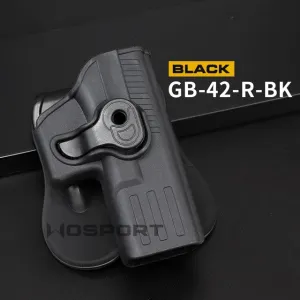 WST Belt Holster Glock, Right Hand - Black
