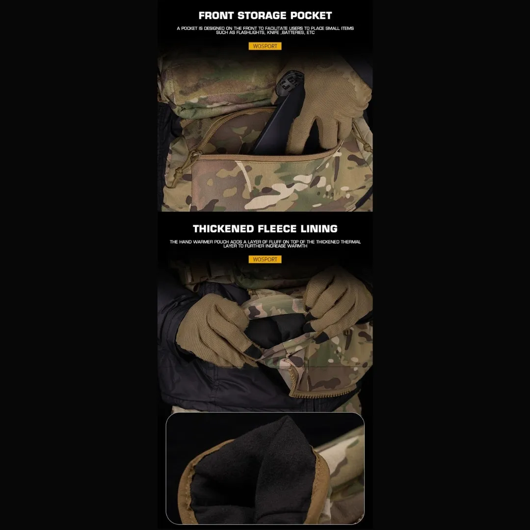 WST Multifunctional Hand Warmer with Pocket (Fanny Pack) - Ranger Green