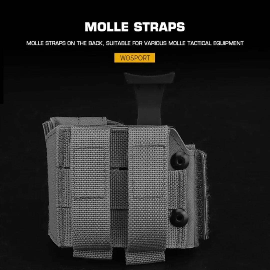 WST Universal Pistol Holster GB-80, Right - Coyote