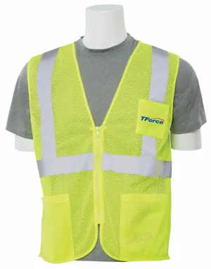 Zippered Safety Vests - SAFETY YELLOW