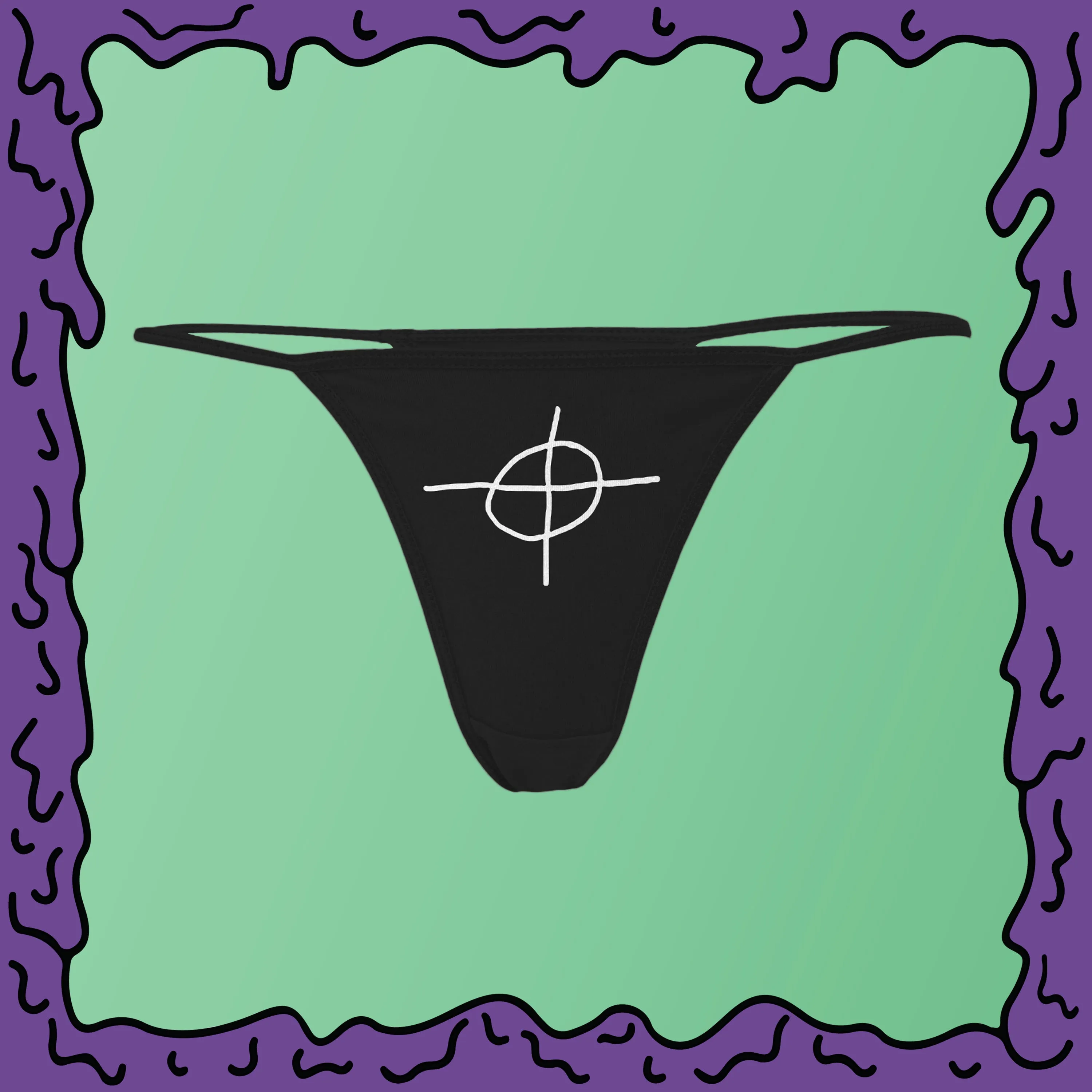 Zodiac Killer - Cross Circle - Thong - Undies