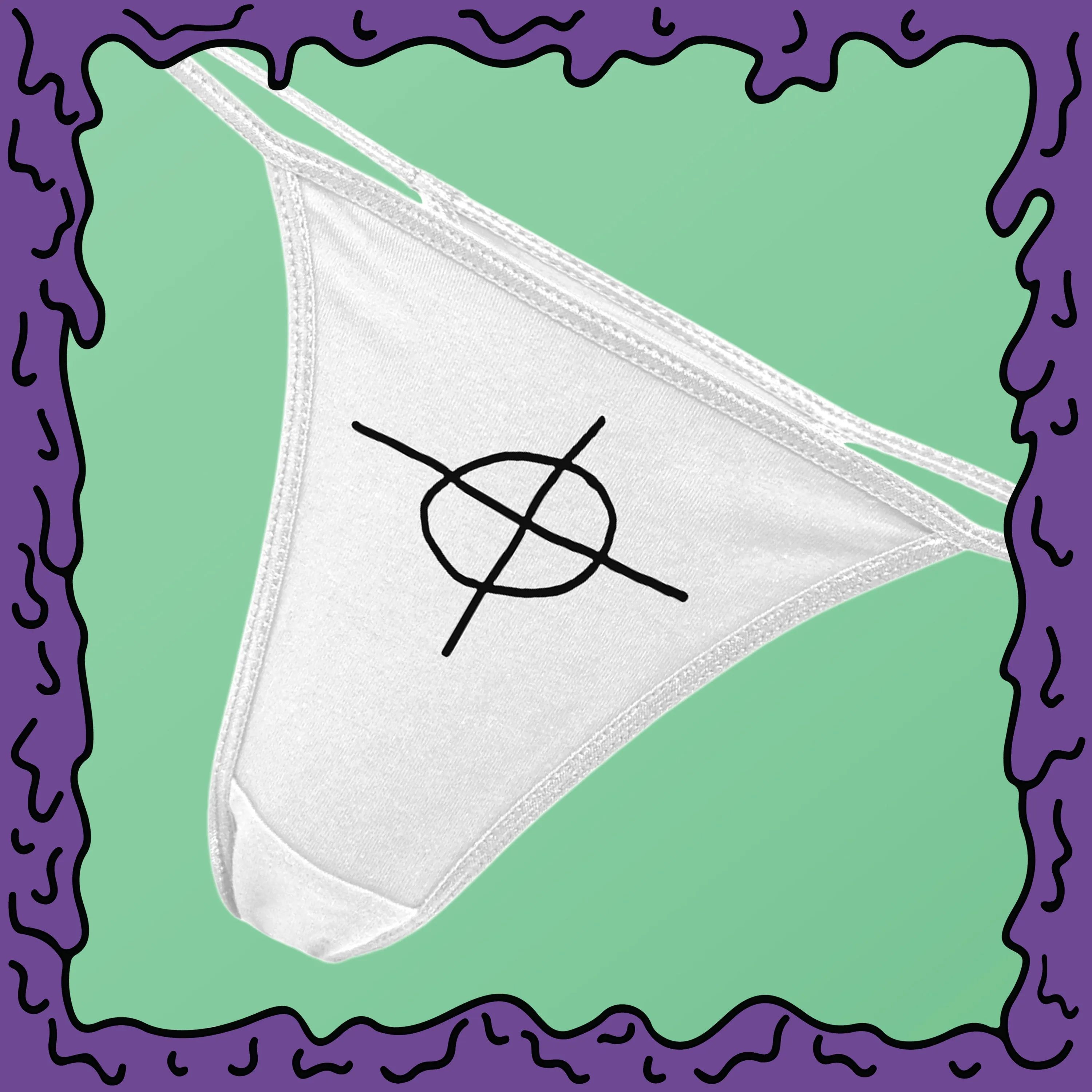 Zodiac Killer - Cross Circle - Thong - Undies